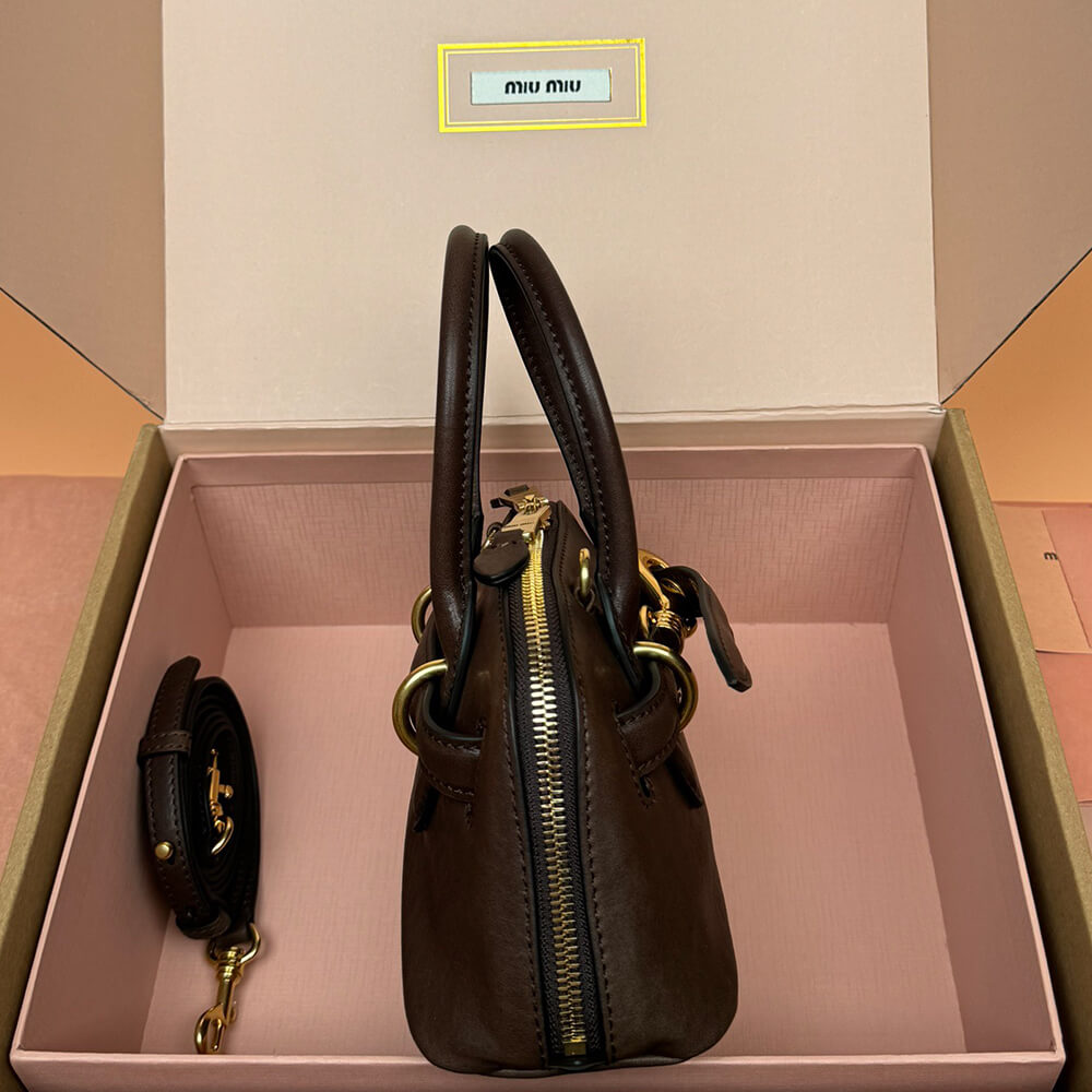 M1um1u Aventure mini nappa leather bag(HIGH-END GRADE)