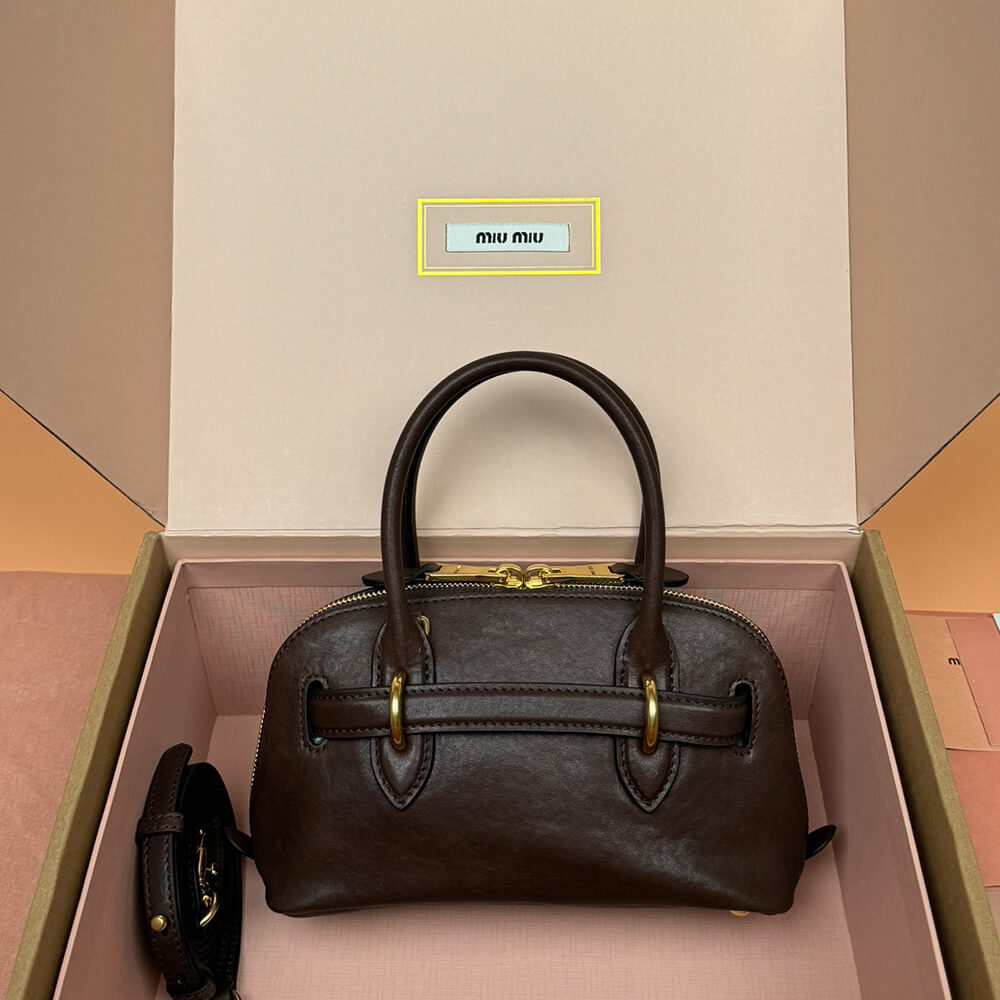 M1um1u Aventure mini nappa leather bag(HIGH-END GRADE)