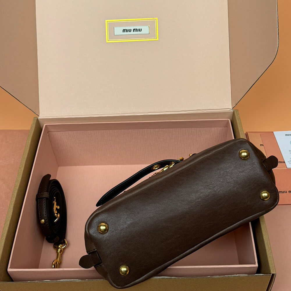 M1um1u Aventure mini nappa leather bag(HIGH-END GRADE)