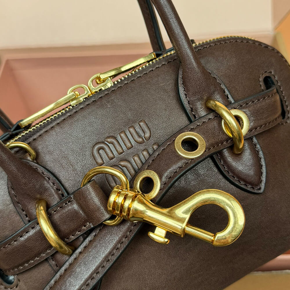 M1um1u Aventure mini nappa leather bag(HIGH-END GRADE)