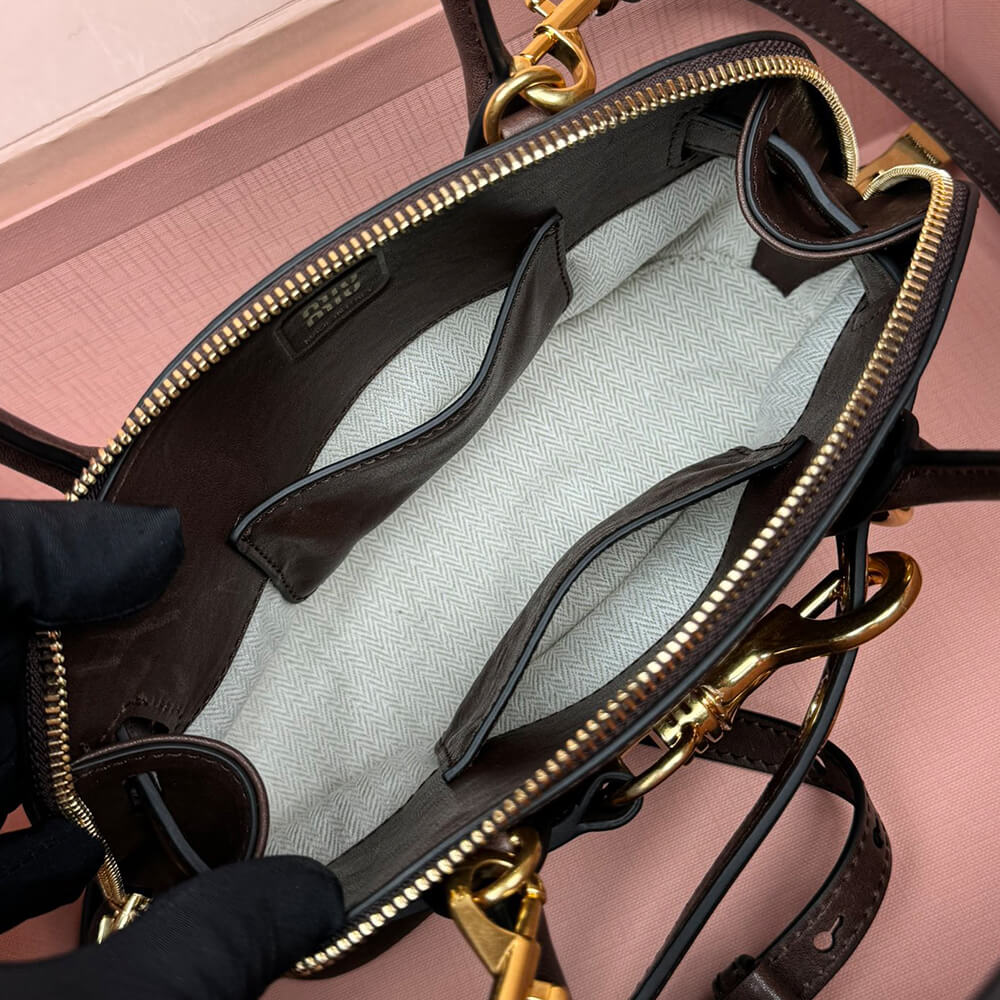 M1um1u Aventure mini nappa leather bag(HIGH-END GRADE)