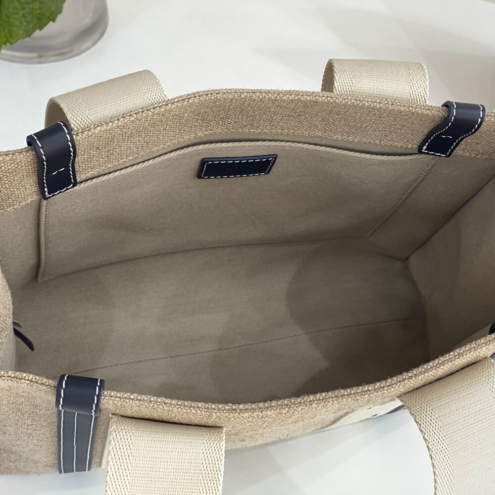 Chloe  Woody tote bag in linen