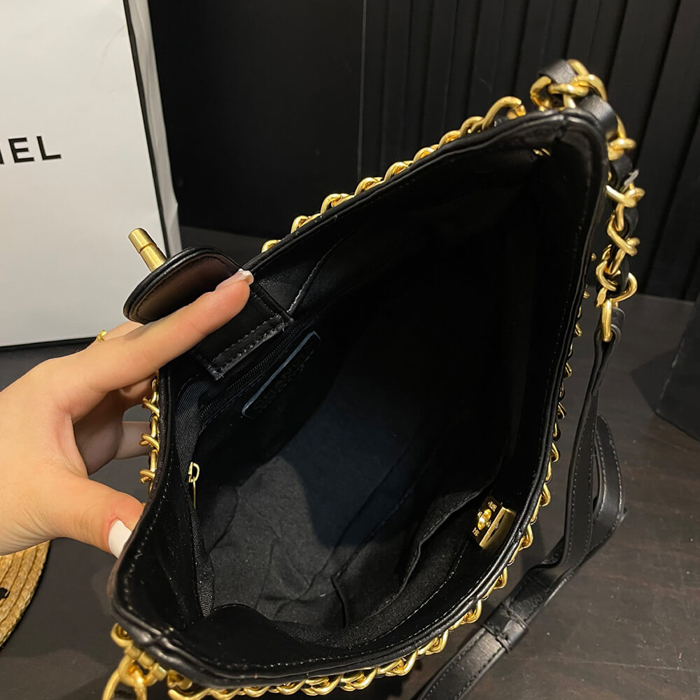 Ch**el  Hobo Handbag(HIGH-END GRADE)