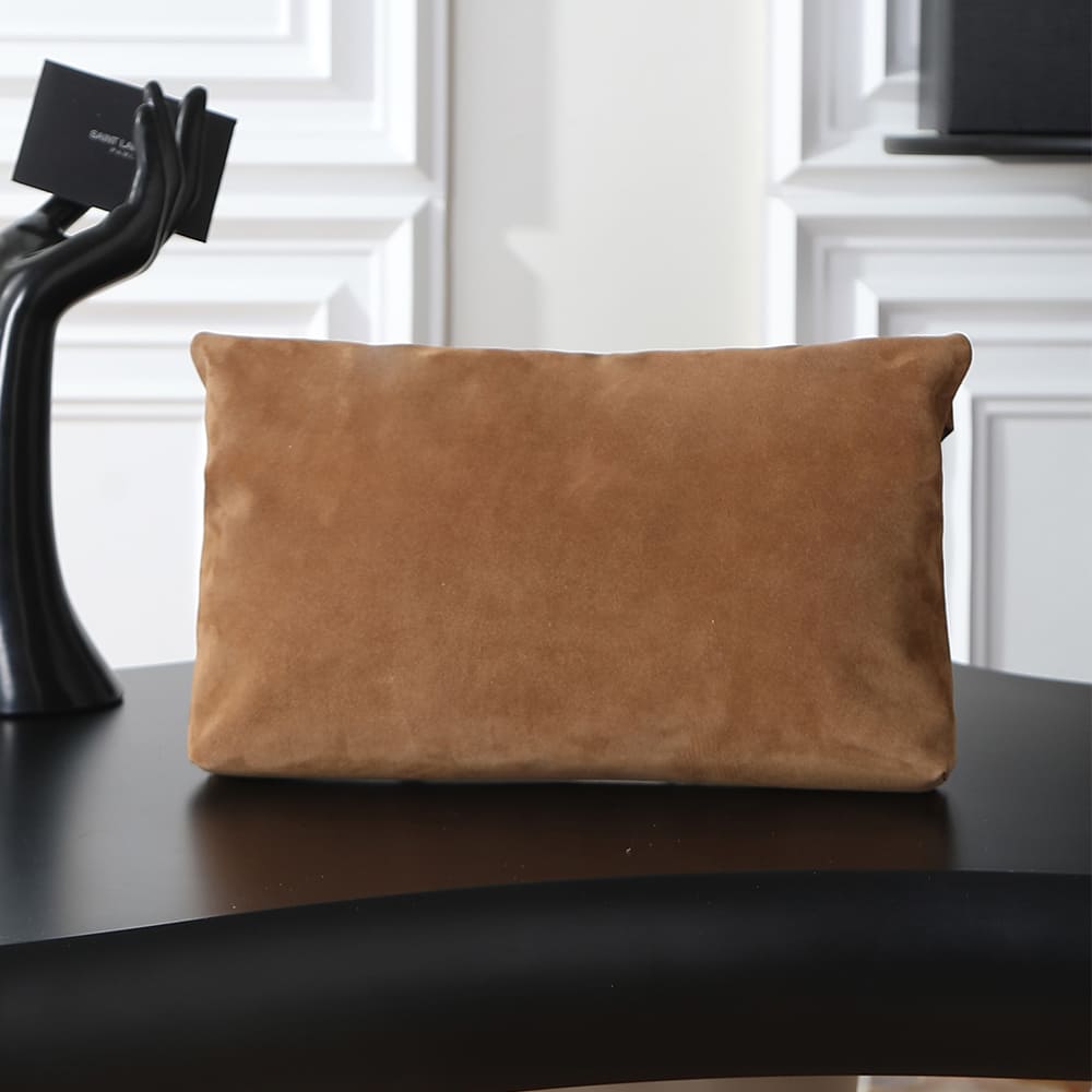 Y51 CASSANDRE large envelope pouch in suede(HIGH-END GRADE)